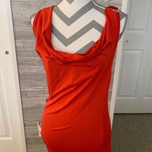 Red sexy dress